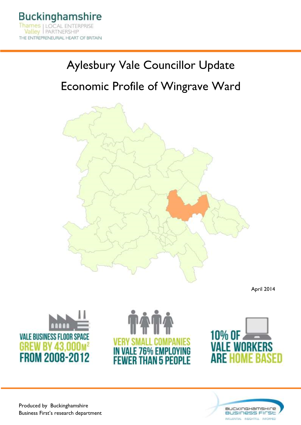 Aylesbury Vale Councillor Update Economic Profile of Wingrave Ward