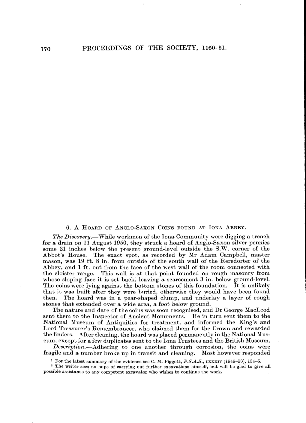 Proceedings of the Society, 195041