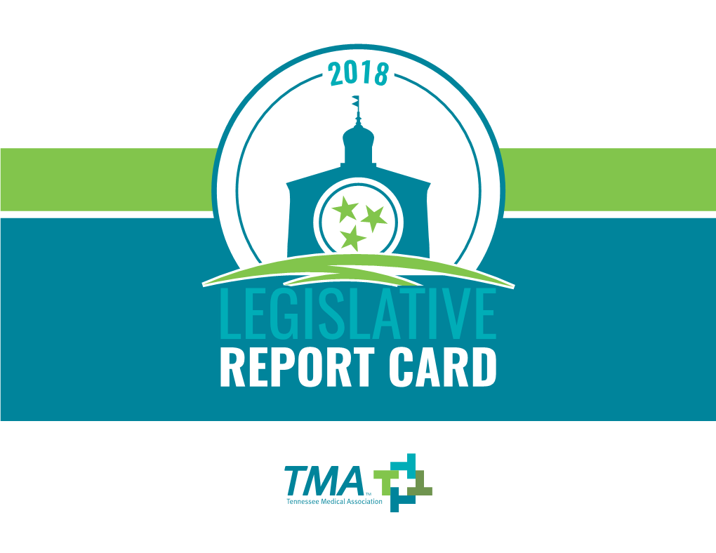 2018 Legislative Report Card