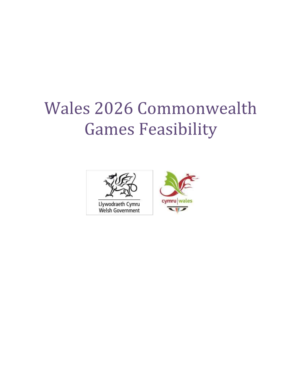 Wales 2026 Commonwealth Games Feasibility