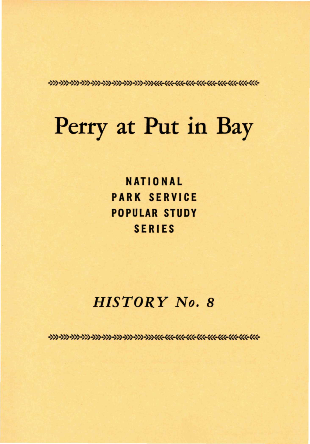 Perry at Put in Bay