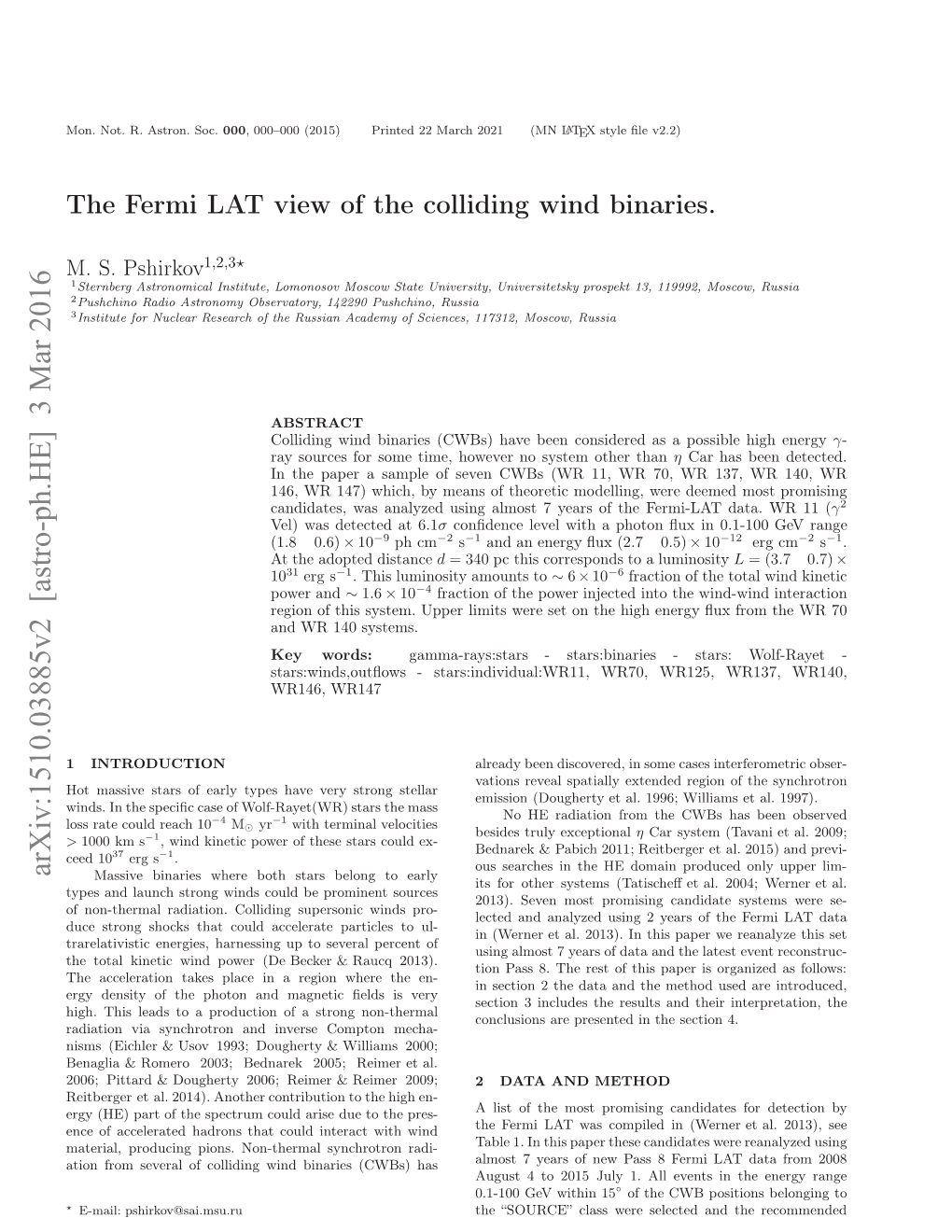 The Fermi LAT View of the Colliding Wind Binaries