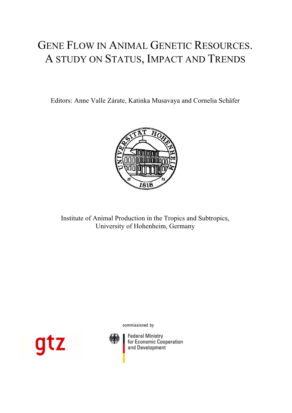 Gene Flow in Animal Genetic Resources