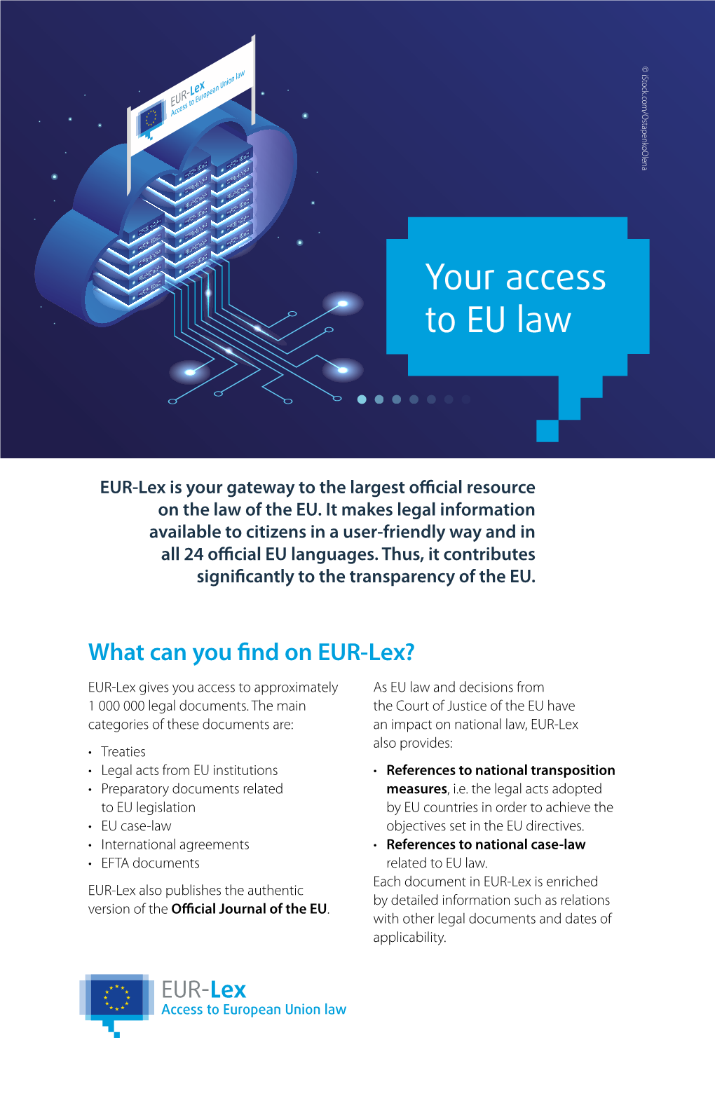 EUR-Lex Is Your Gateway to the Largest Official Resource on the Law of the EU