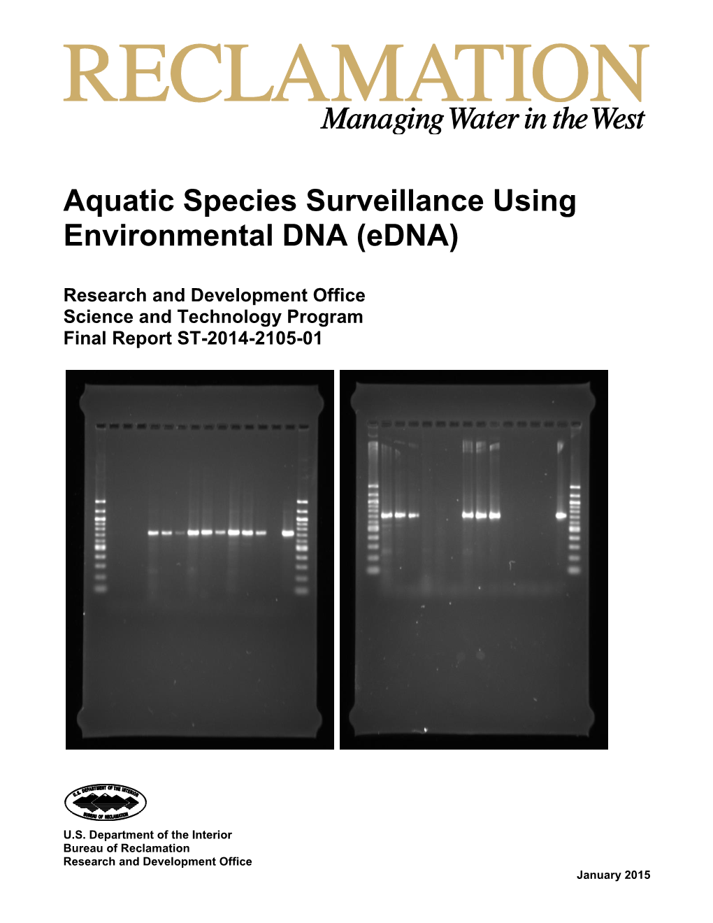 Aquatic Species Surveillance Using Environmental DNA (Edna)