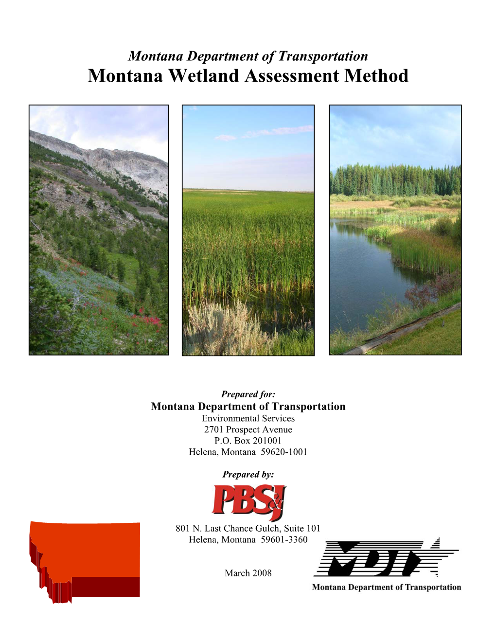 Montana Wetland Assessment Method