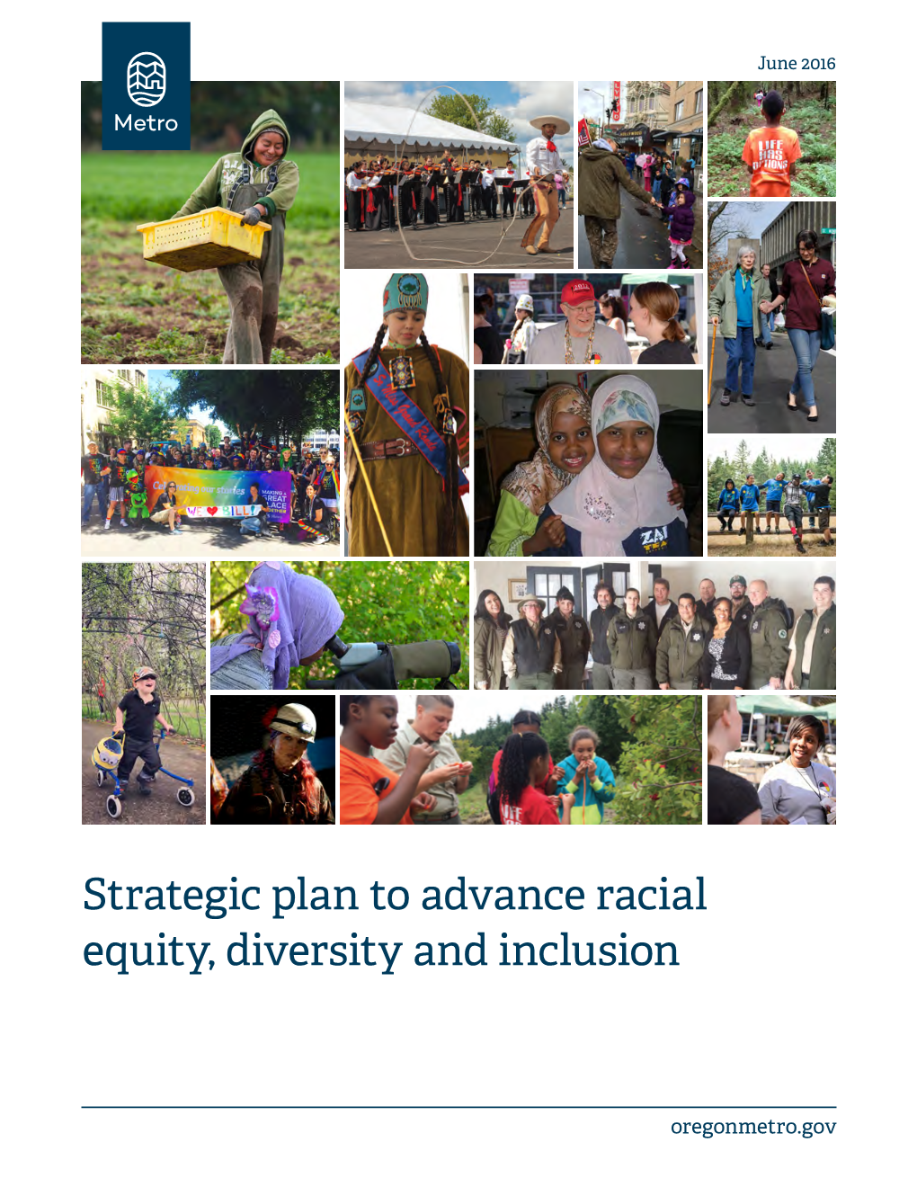 Strategic Plan to Advance Racial Equity, Diversity and Inclusion