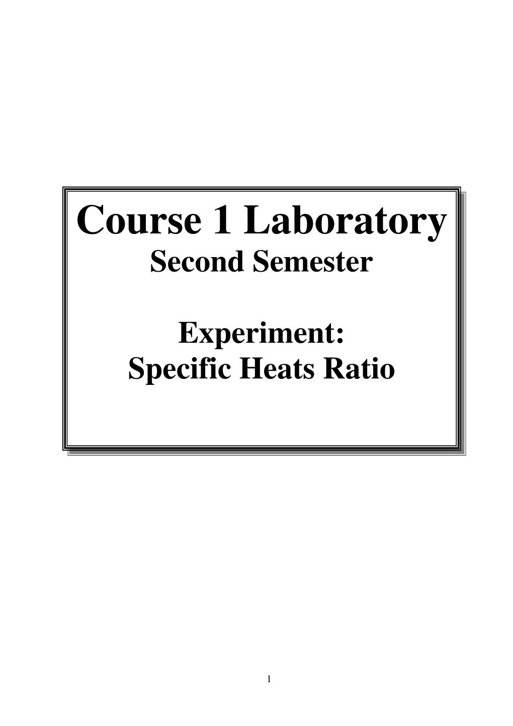 Ratio of Specific Heats Cp/Cv for Gases