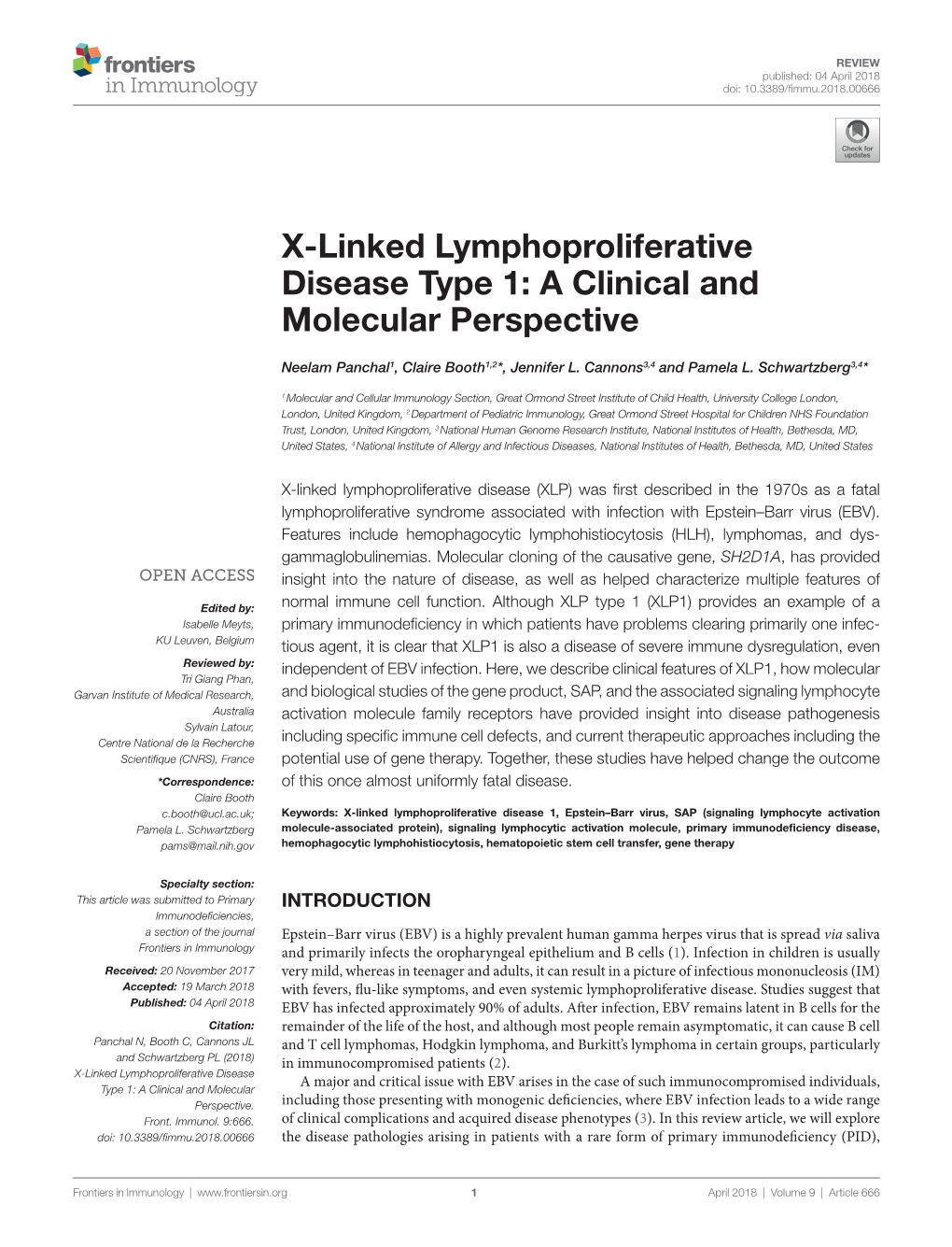 X-Linked Lymphoproliferative Disease Type 1: a Clinical and Molecular Perspective