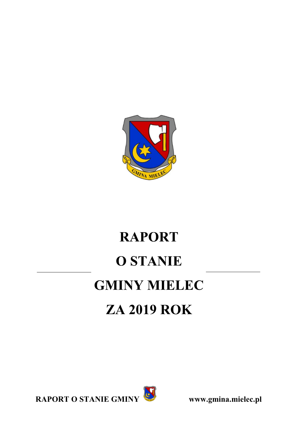 Raport O Stanie Gminy Mielec Za 2019 Rok