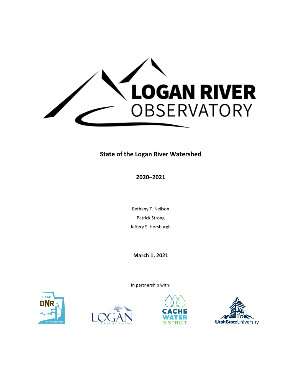 State of the Logan River Watershed