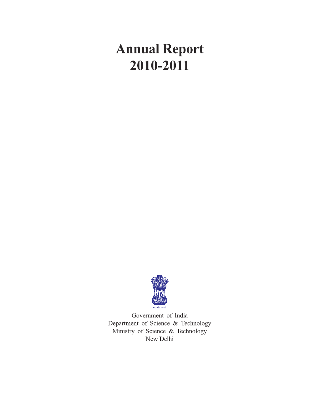 Annual Report 2010-2011