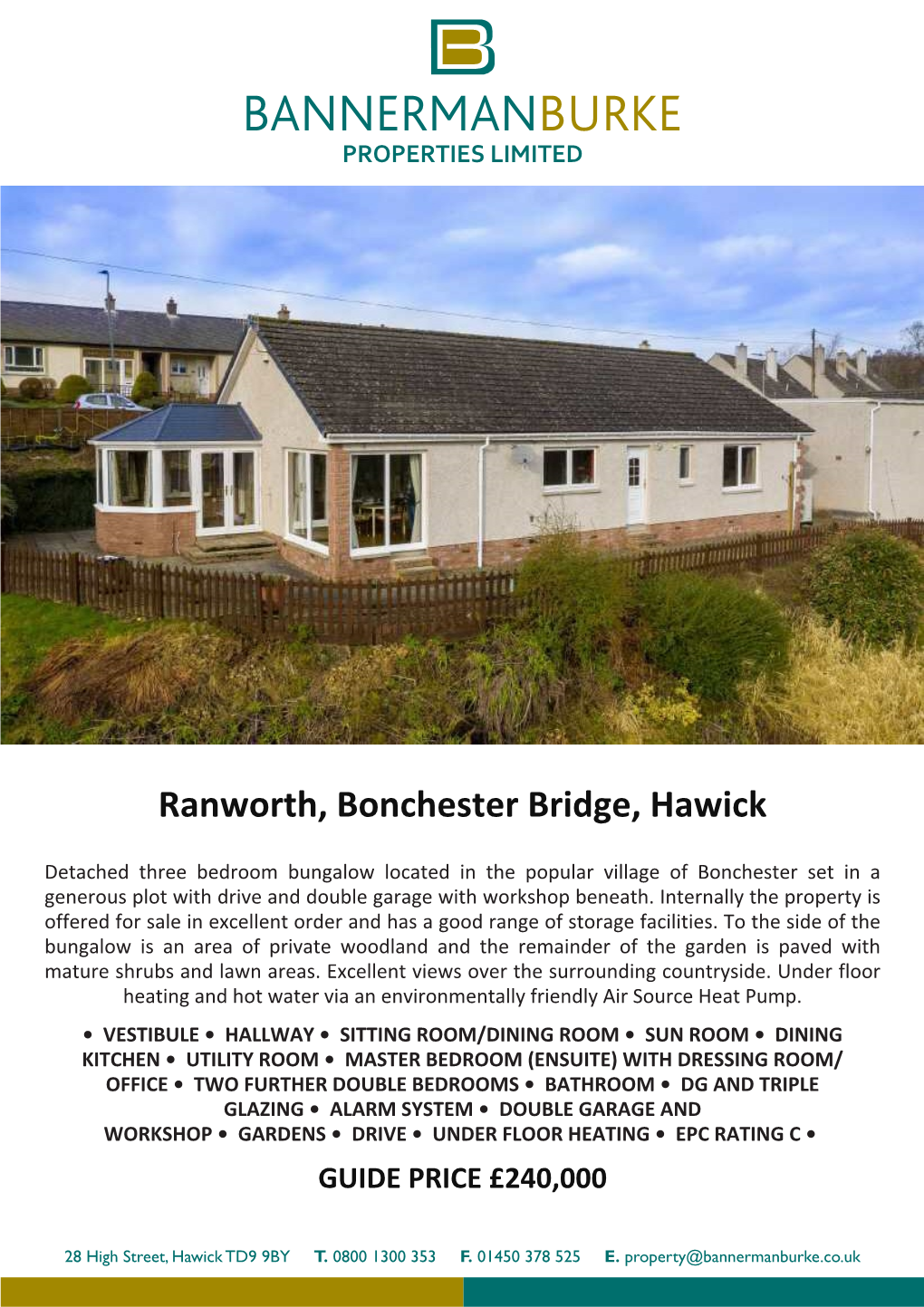 Ranworth, Bonchester Bridge, Hawick