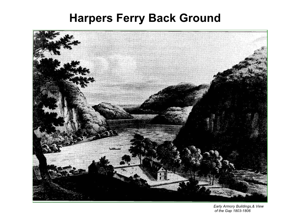 Harper's Ferry Historic National Park Alternative Transportation Study