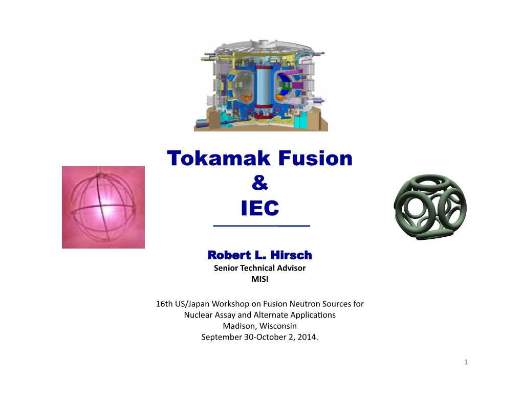 Tokamak Fusion &