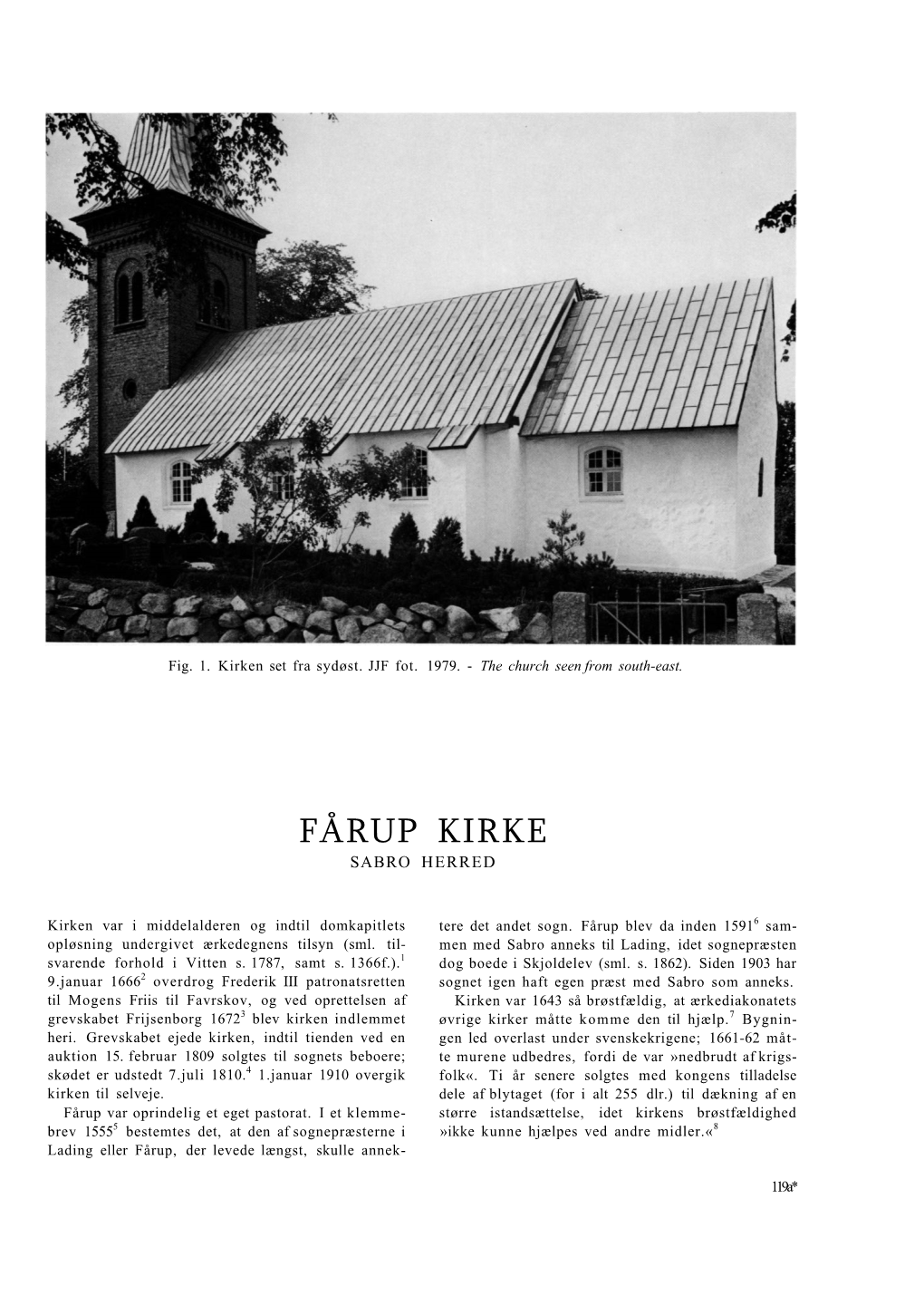 Fårup Kirke Sabro Herred