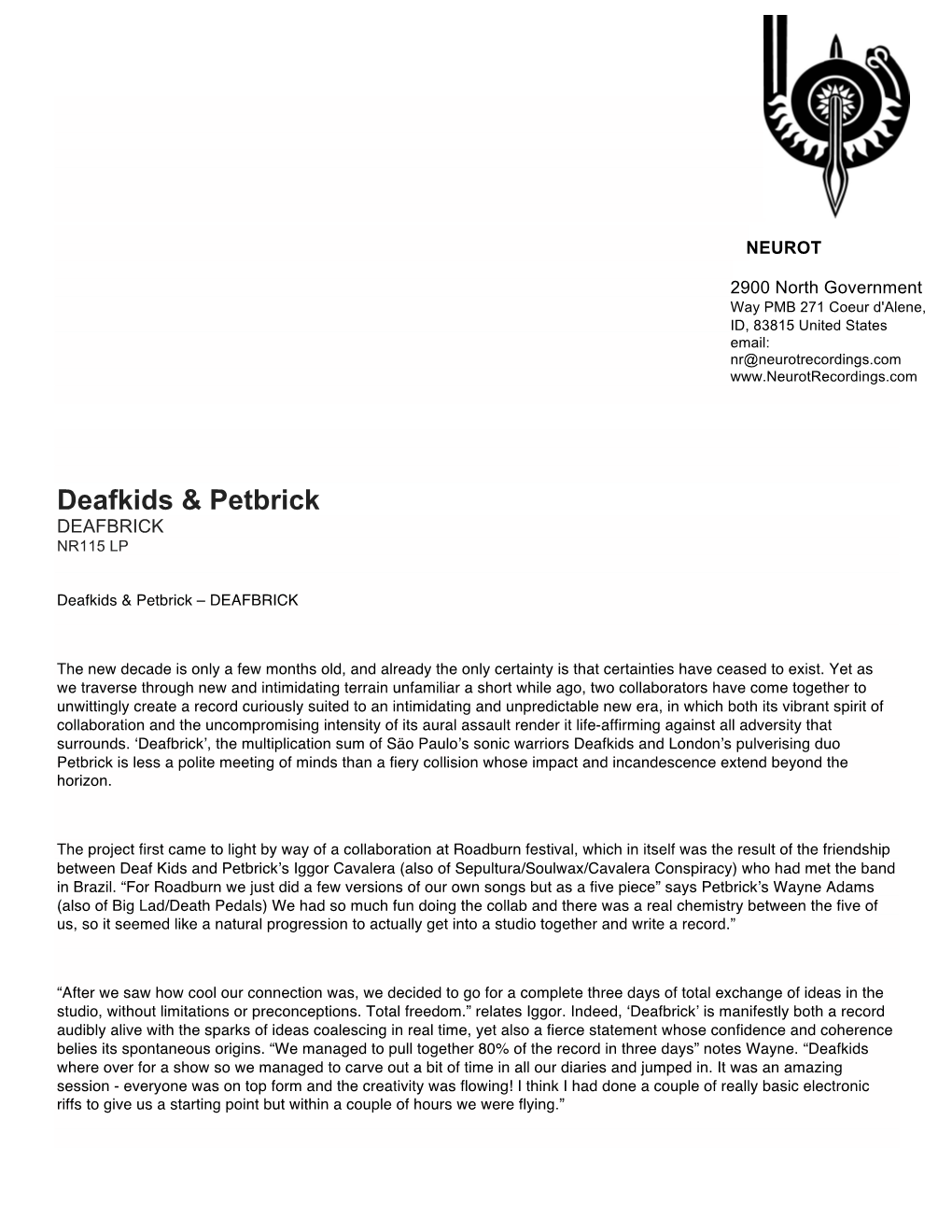 Deafkids & Petbrick