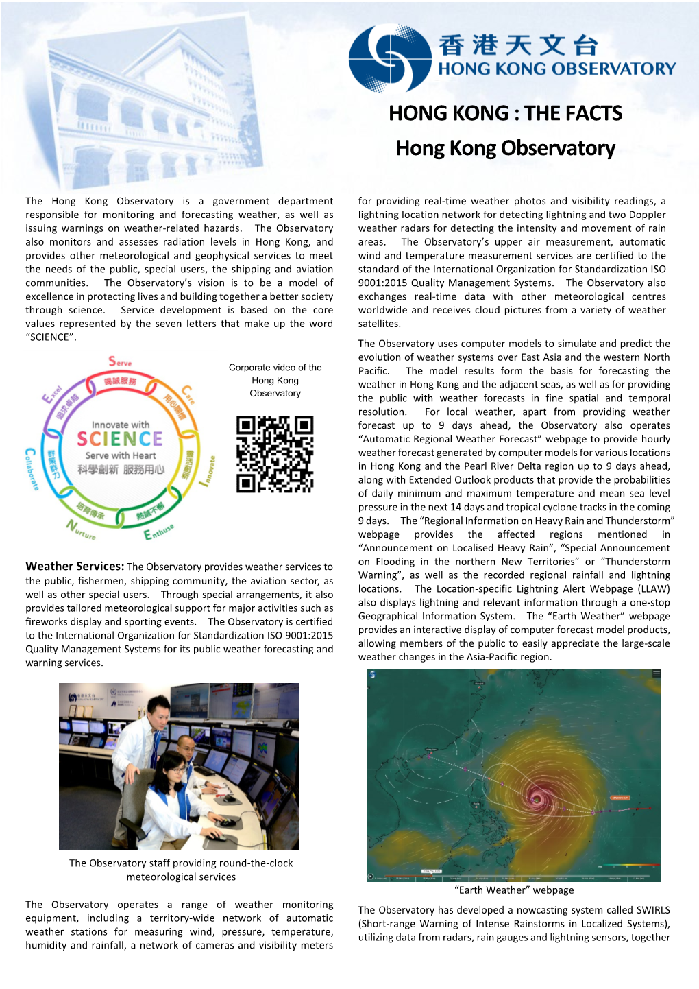 THE FACTS Hong Kong Observatory