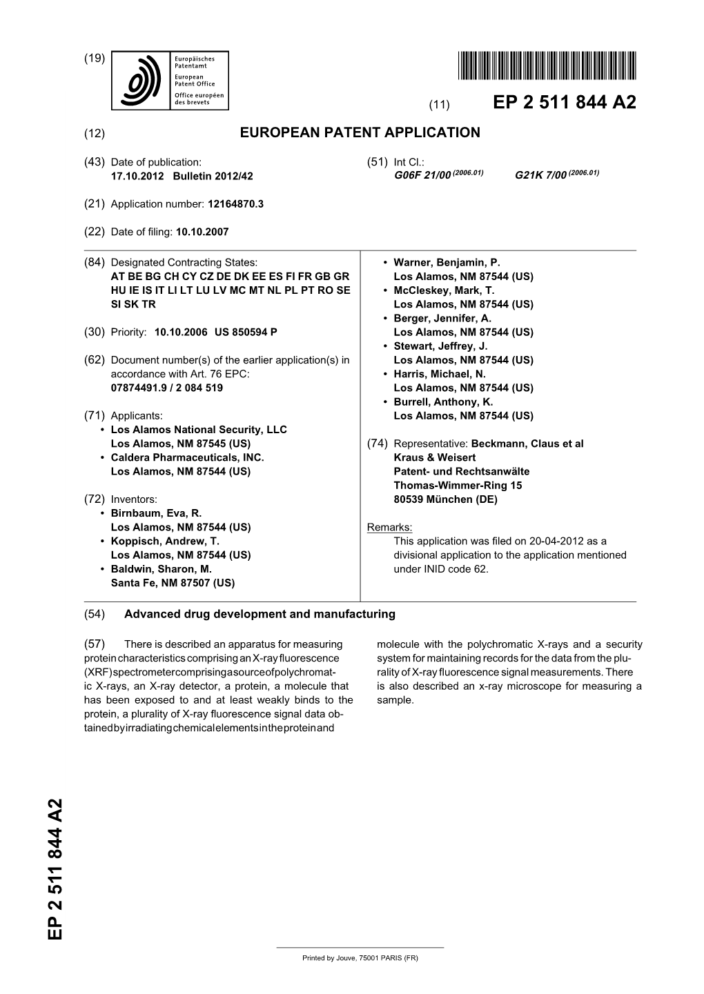 Advanced Drug Development and Manufacturing