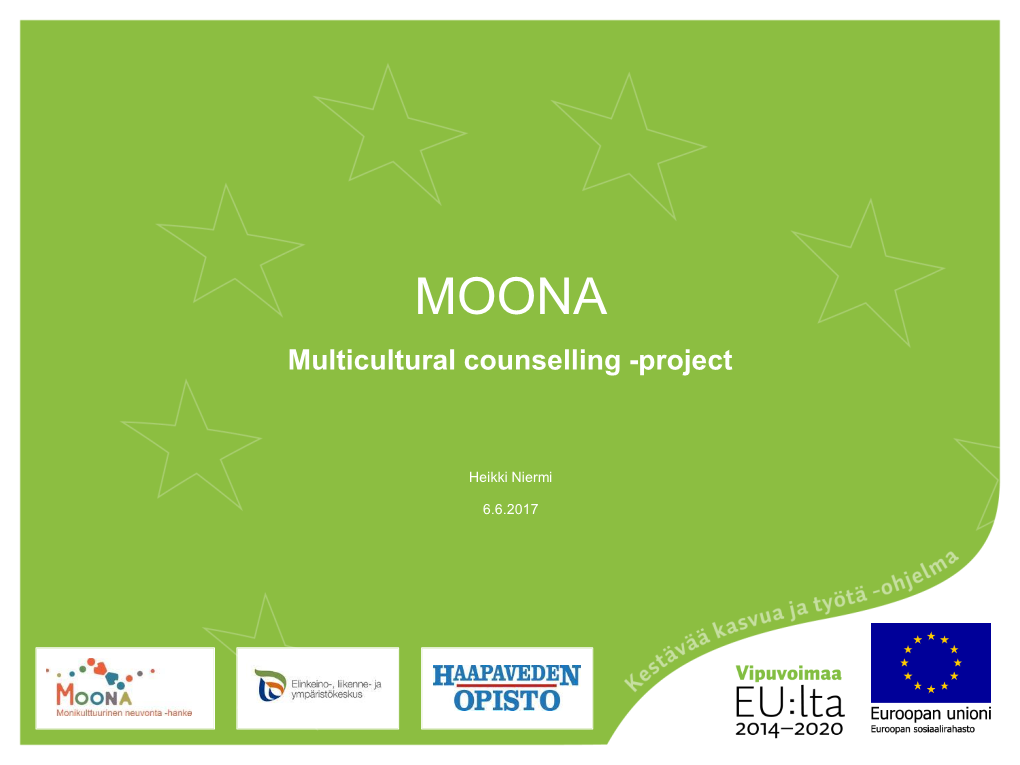 Multicultural Counselling -Project