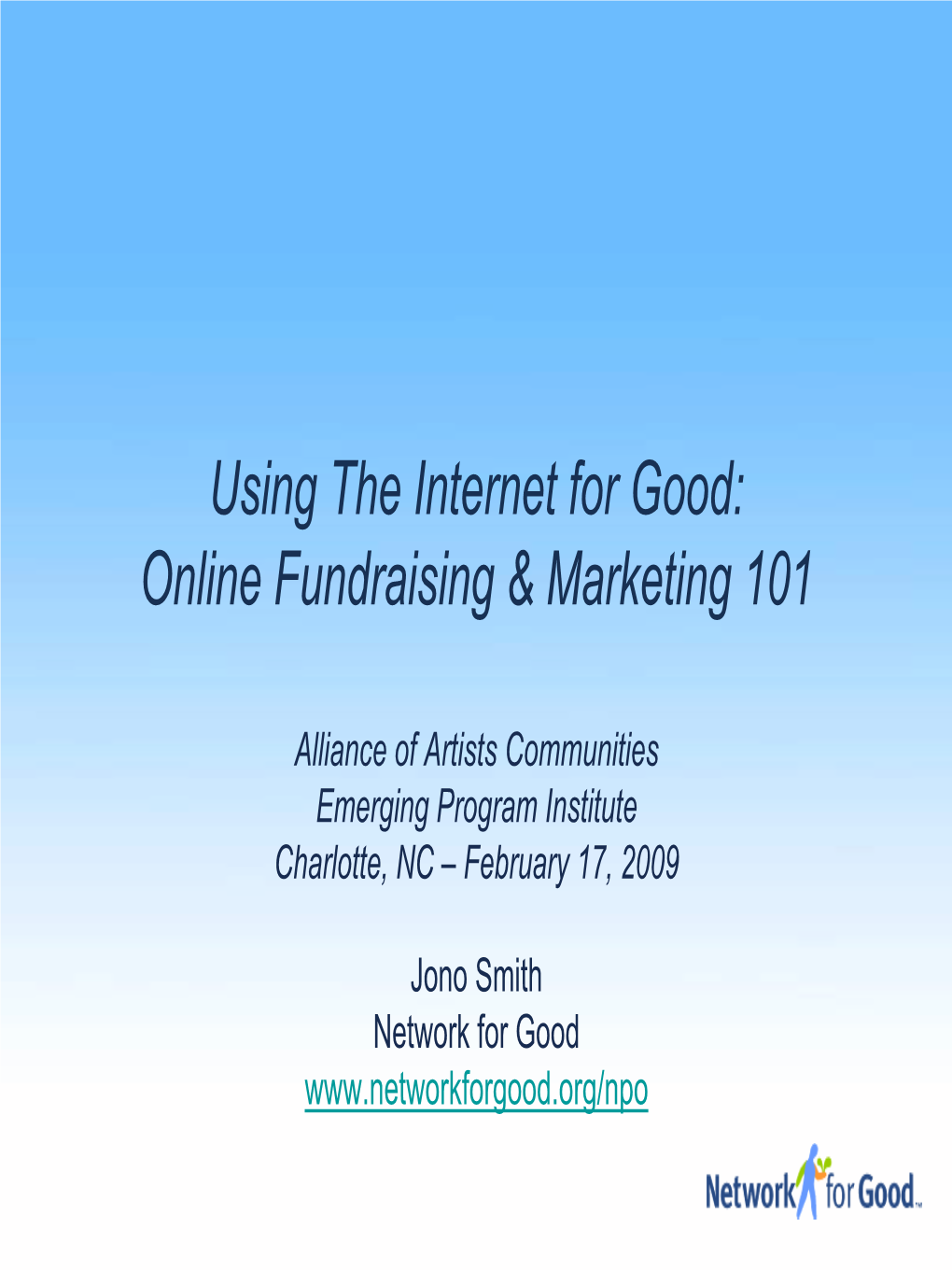 Online Fundraising & Marketing