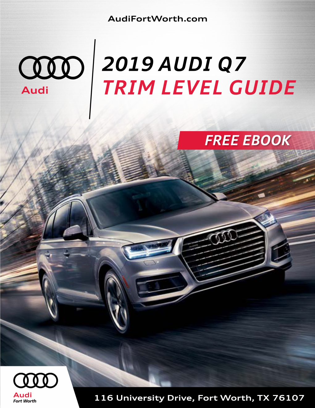 2019 Audi Q7 Trim Level Guide