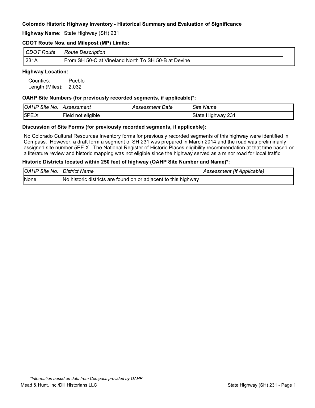 SH 231 Inventory Form.Pdf