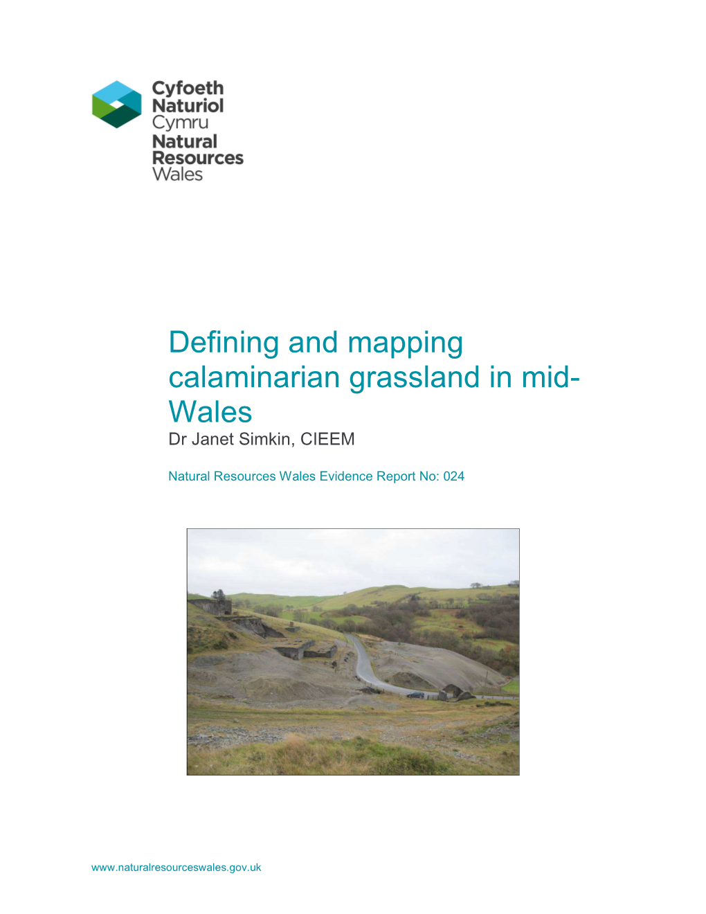 Defining and Mapping Calaminarian Grassland in Mid-Wales