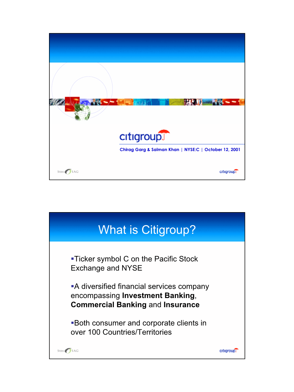 What Is Citigroup?