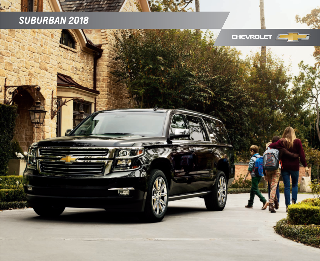 2018 Chevrolet Suburban Catalog