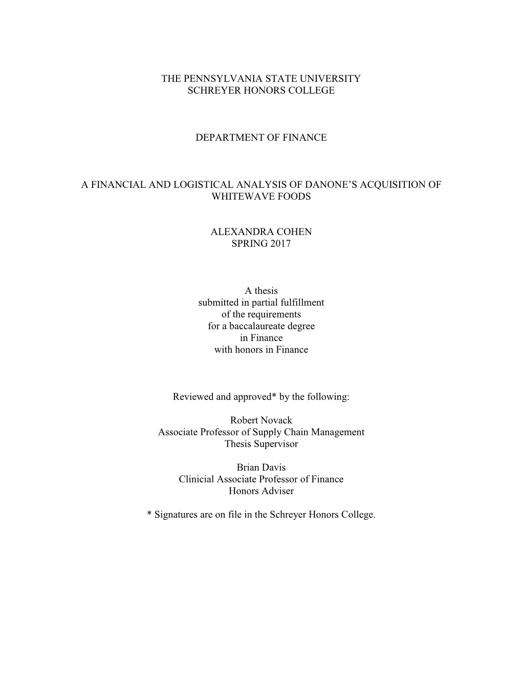 Open Alexandra Cohen Thesis.Pdf