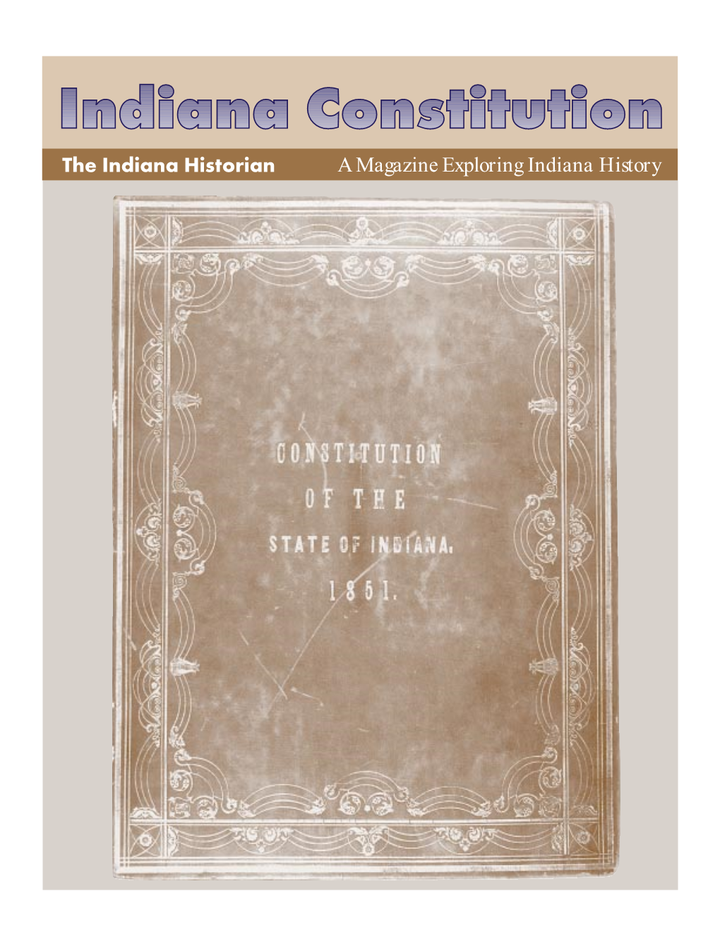 Indiana Constitution of 1851