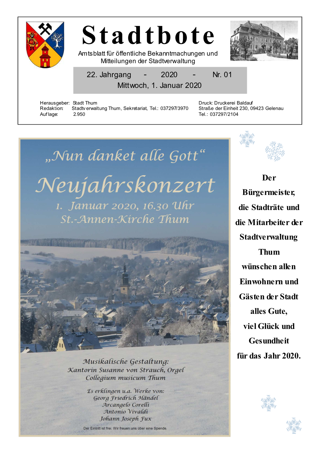 Stadtbote Januar 2020.Pub