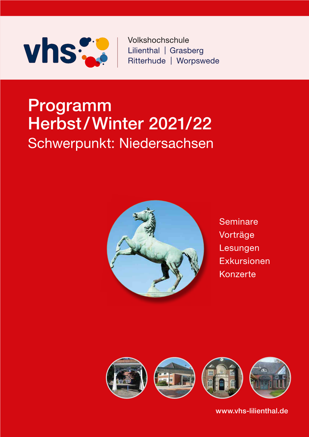 Programm Herbst / Winter 2021/22 Schwerpunkt: Niedersachsen