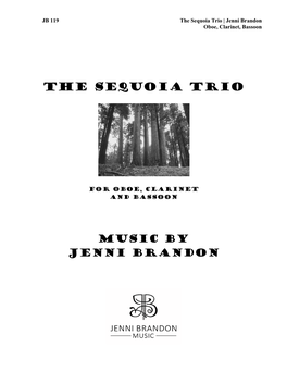 Sequoia Trio | Jenni Brandon Oboe, Clarinet, Bassoon