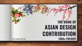 Asian Design Contribution