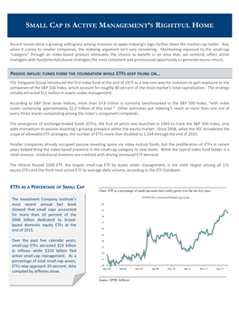 Small Cap Is Active Management's Rightful Home