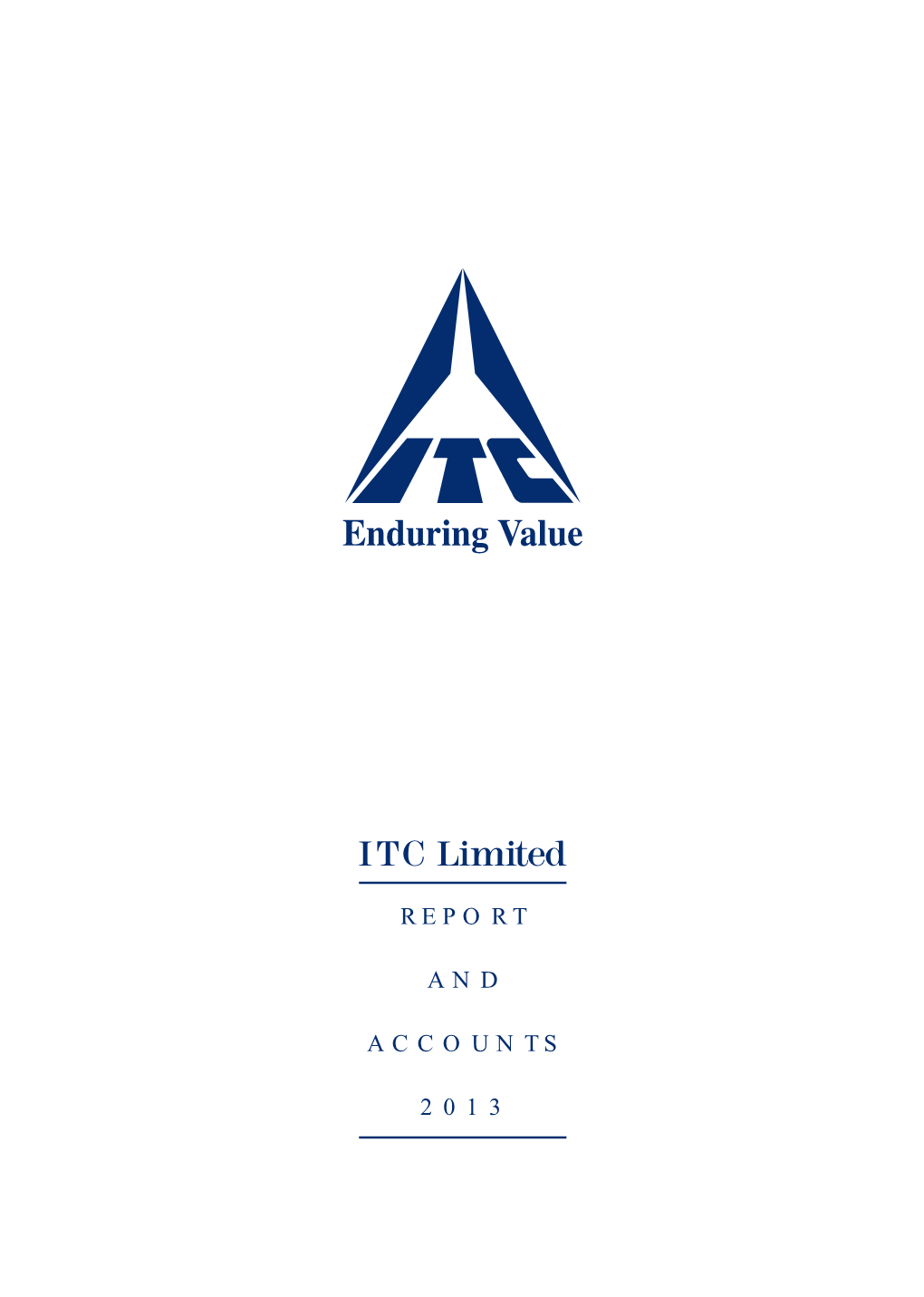 Report and Accounts 2013