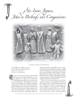 Sts. Isaac Jogues, John De Brébeuf, and Companions ~ Page 2