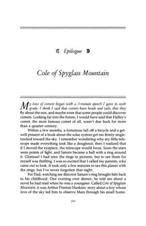 Eole 01 Spyglass Mountain
