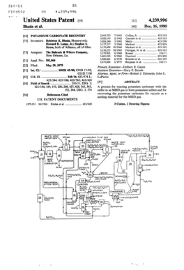 United States Patent (19) 11 4,239,996 Bhada Et Al