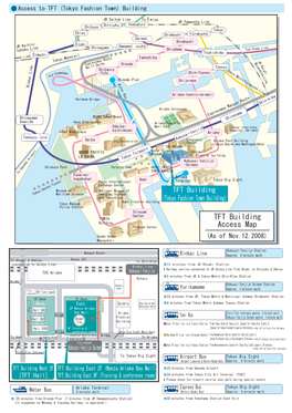 Access Map TFT Building