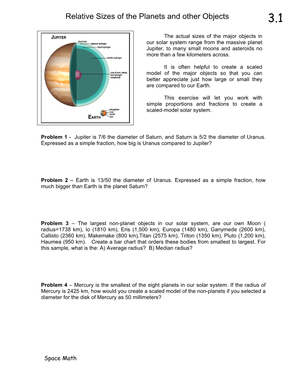 The Planets -- Investigating Our Planetary Family Tree