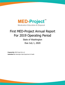 Washington State 2020 Annual Report (PDF)