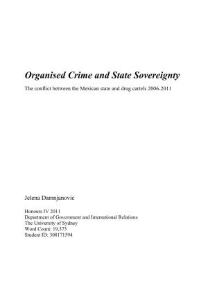 Organised Crime and State Sovereignty