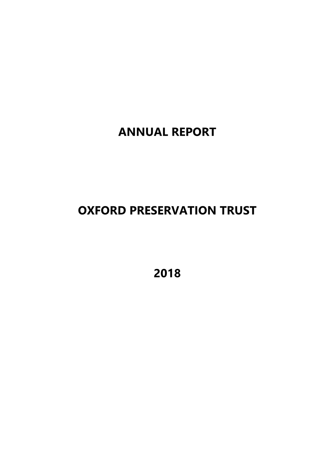 View Our Annual Report 2018