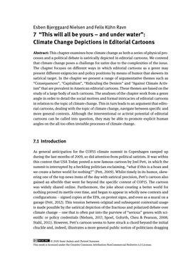 Climate Change Depictions in Editorial Cartoons