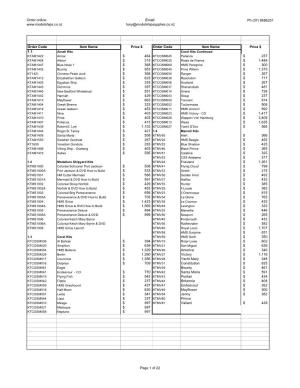 Model Ships Price List February 16 2012