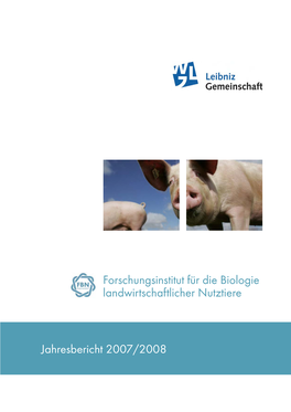 FBN Jahresbericht 2007-2008