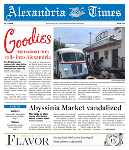 Flavor Things Culinary in Alexandria 13 2 |JULY 9, 2020 ALEXANDRIA TIMES